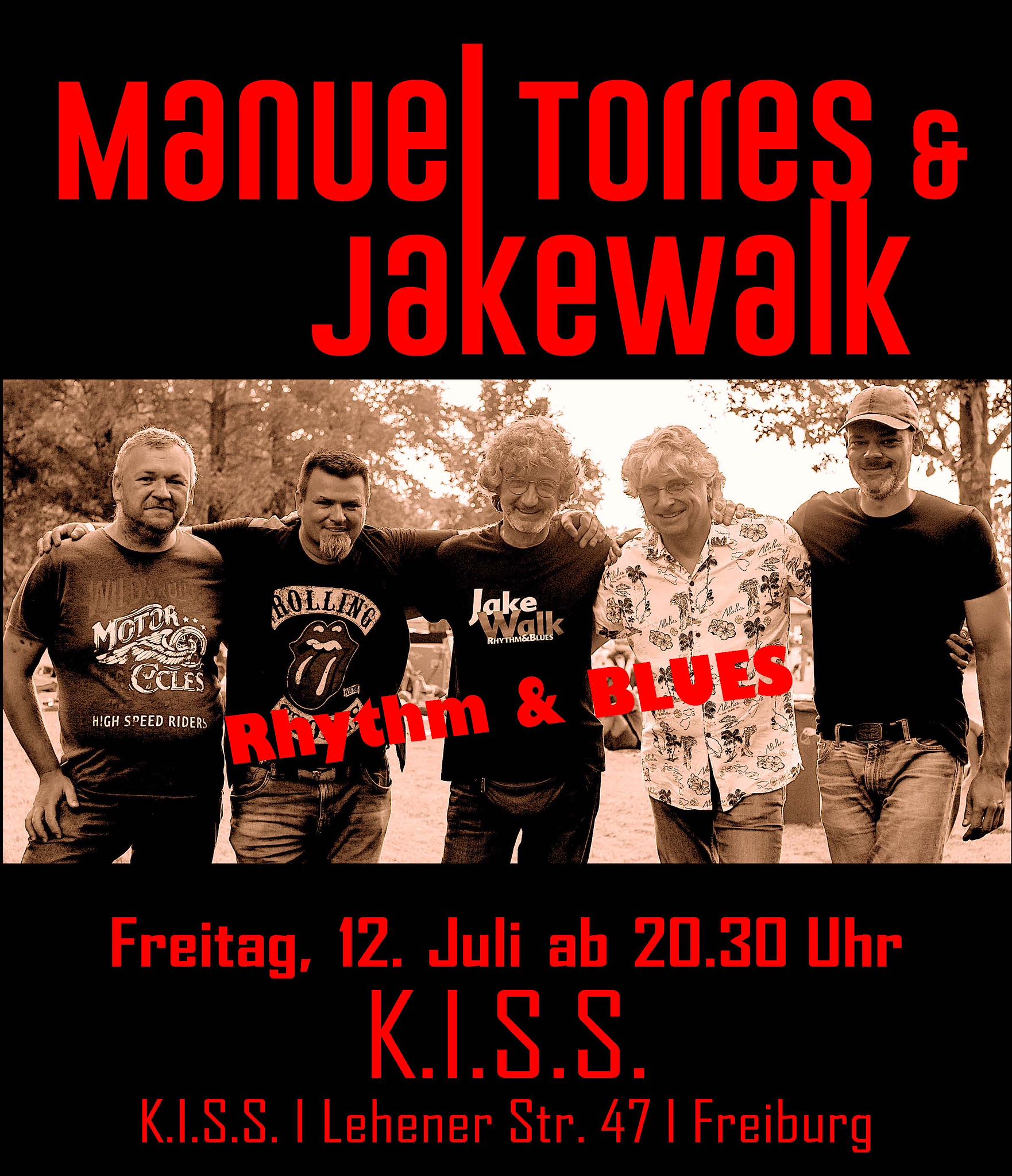 Jakewalk Blues-Konzert in Freiburg 2024