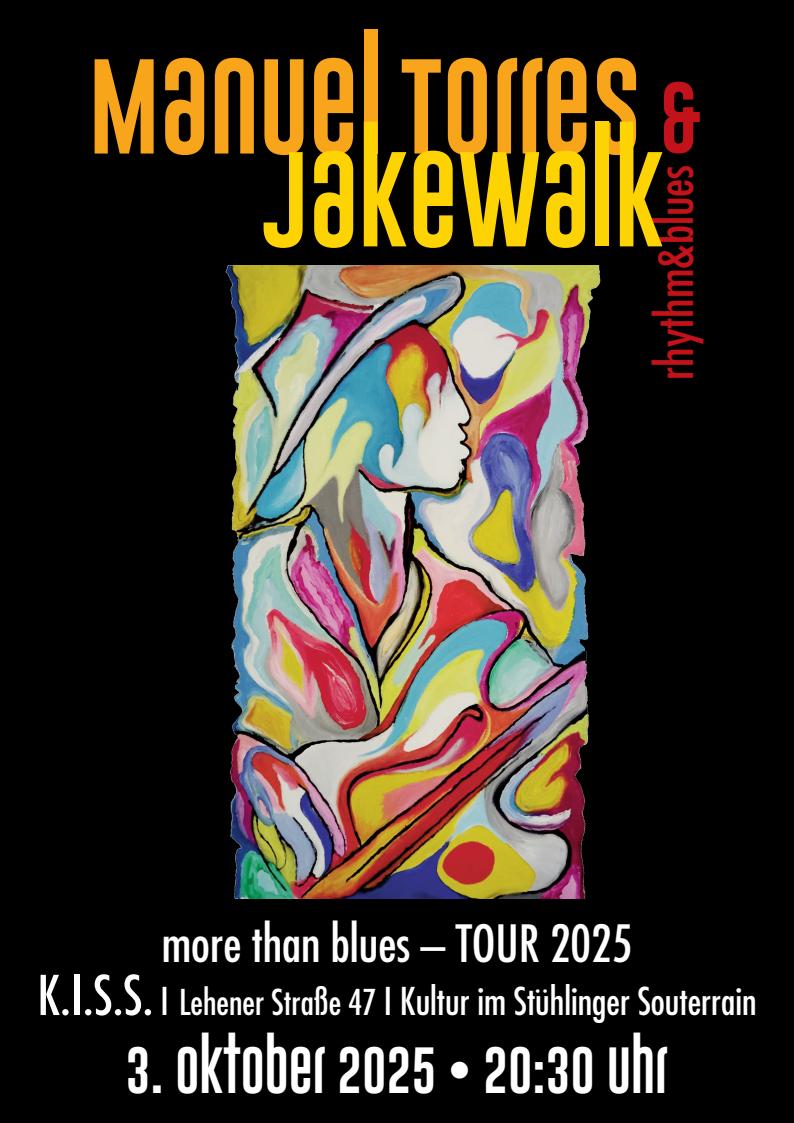 Jakewalk Bluesband im K.I.S.S.Freiburg 2025