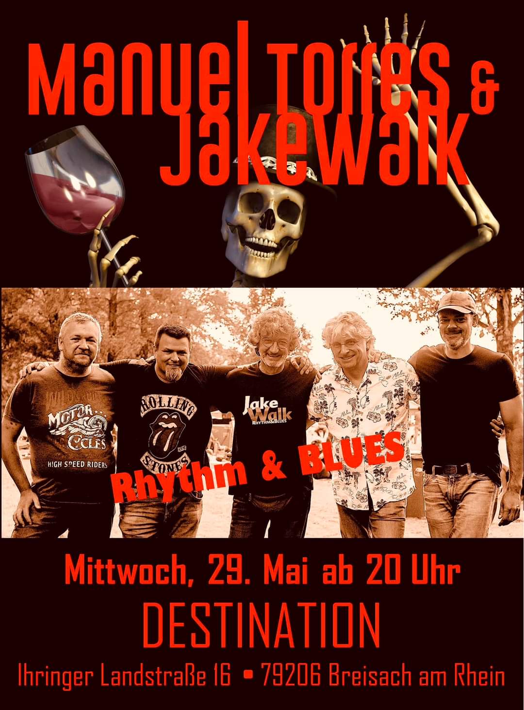 Jakewalk Blues-Konzert in Breisach 2024